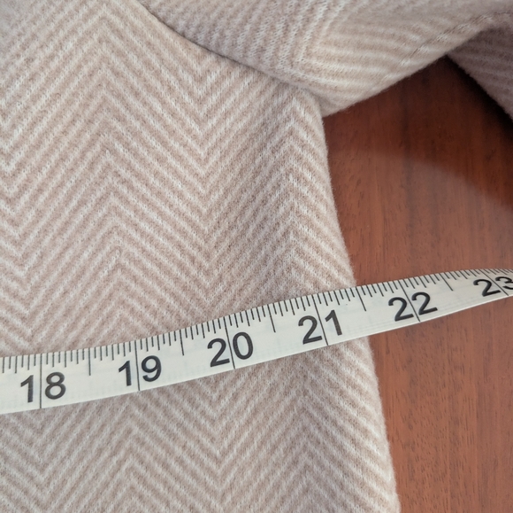 Cynthia Rowley Beige Herringbone Jacket - Picture 5 of 5